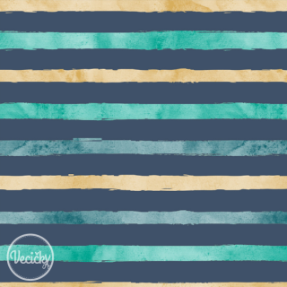 ÚPLET stripe - demin