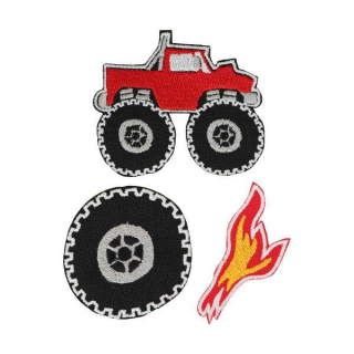 Nažehľovačka - set monster truck