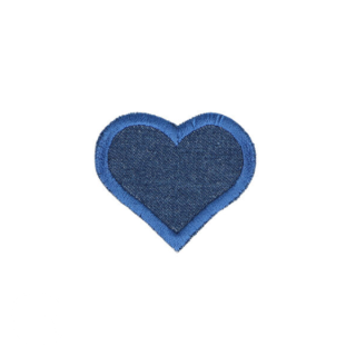 Nažehľovačka - srdce modré