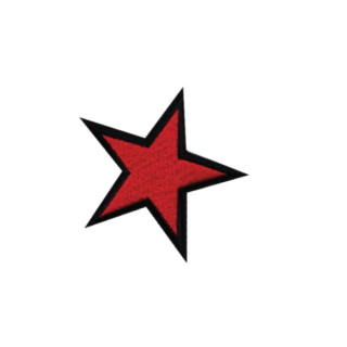Nažehľovačka - hviezda červená