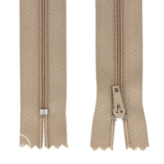 Špirálový zips dĺžka 40 cm pinlock - beige